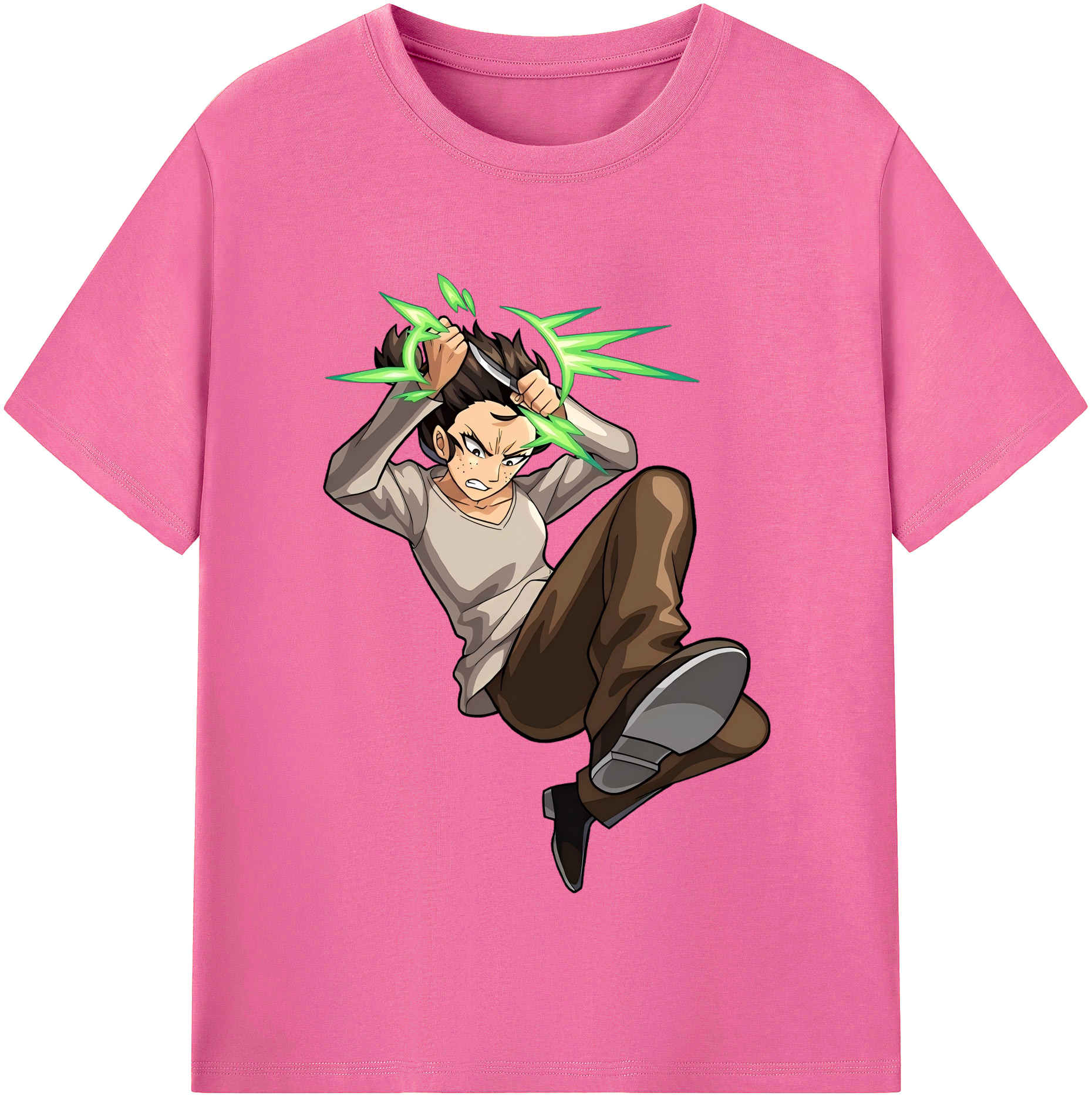 （画像用） 進撃の巨人 Attack on Titan レディースカジュアルプリントTシャツ（綿100％）
